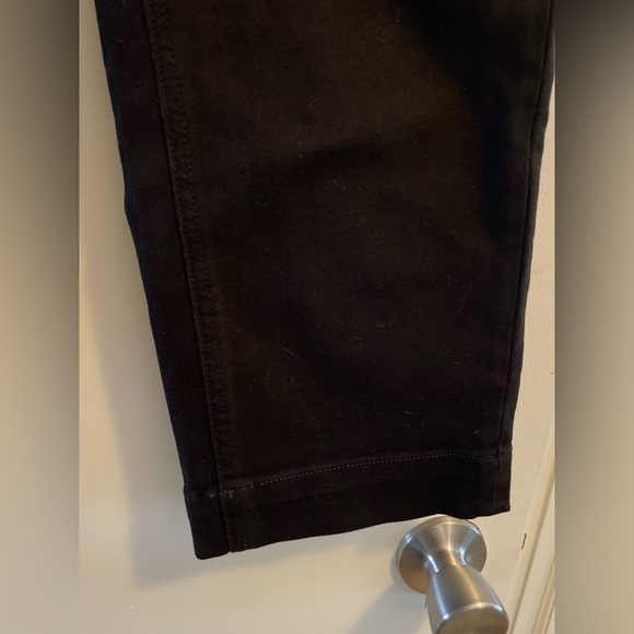 Everlane Straight Leg Crop Jeans Black Size 0 Short - Picture 10 of 11